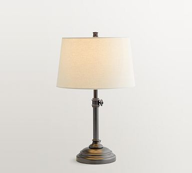 Chelsea Metal Adjustable USB Table Lamp (26"-32") | Pottery Barn (US)