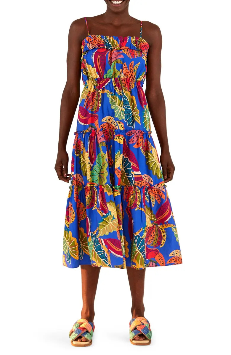 Tropical Banana Print Sundress | Nordstrom