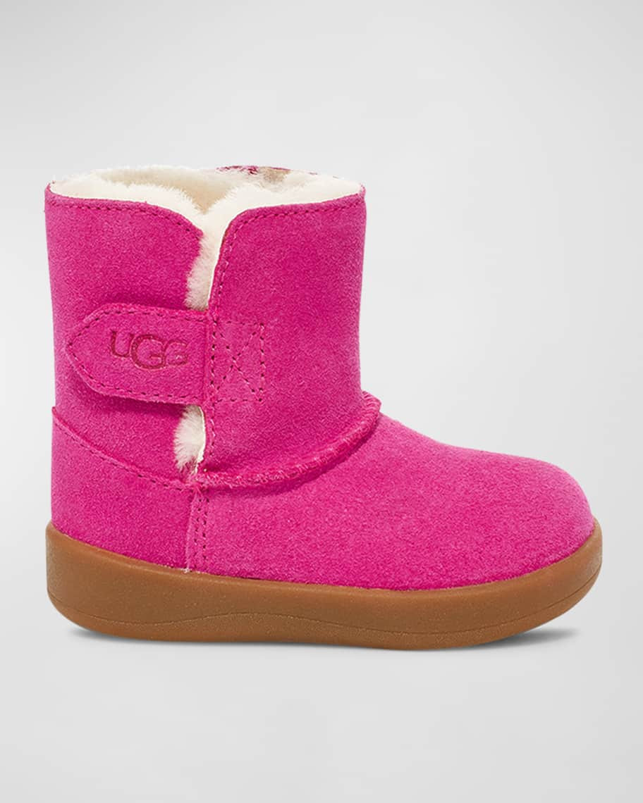 UGG Girl's Keelan Suede Booties, Baby/Kids | Neiman Marcus