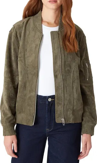 BLANKNYC Faux Suede Bomber Jacket | Nordstrom | Nordstrom