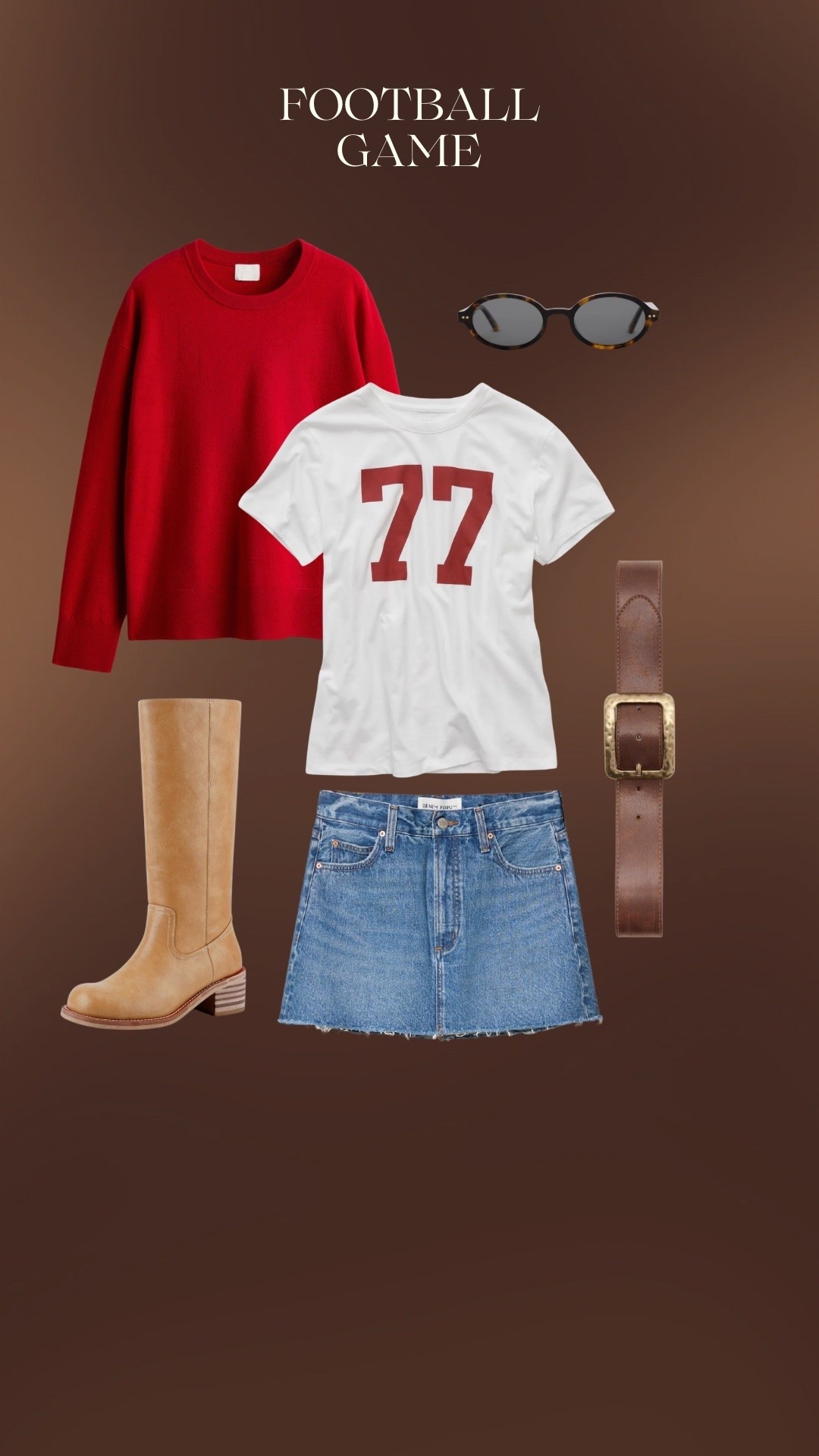 Football game outfit

#LTKgrwm #LTKootd