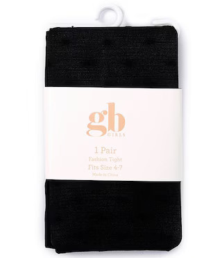 GB Little/Big Girls 4-16 Polka Dot Sheer Tights | Dillard's | Dillard's
