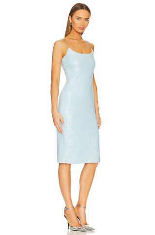 Amanda Uprichard Talena Dress in Iceberg from Revolve.com | Revolve Clothing (Global)