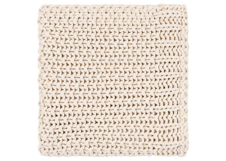 Kitt Cotton Throw Natural | Urban Barn