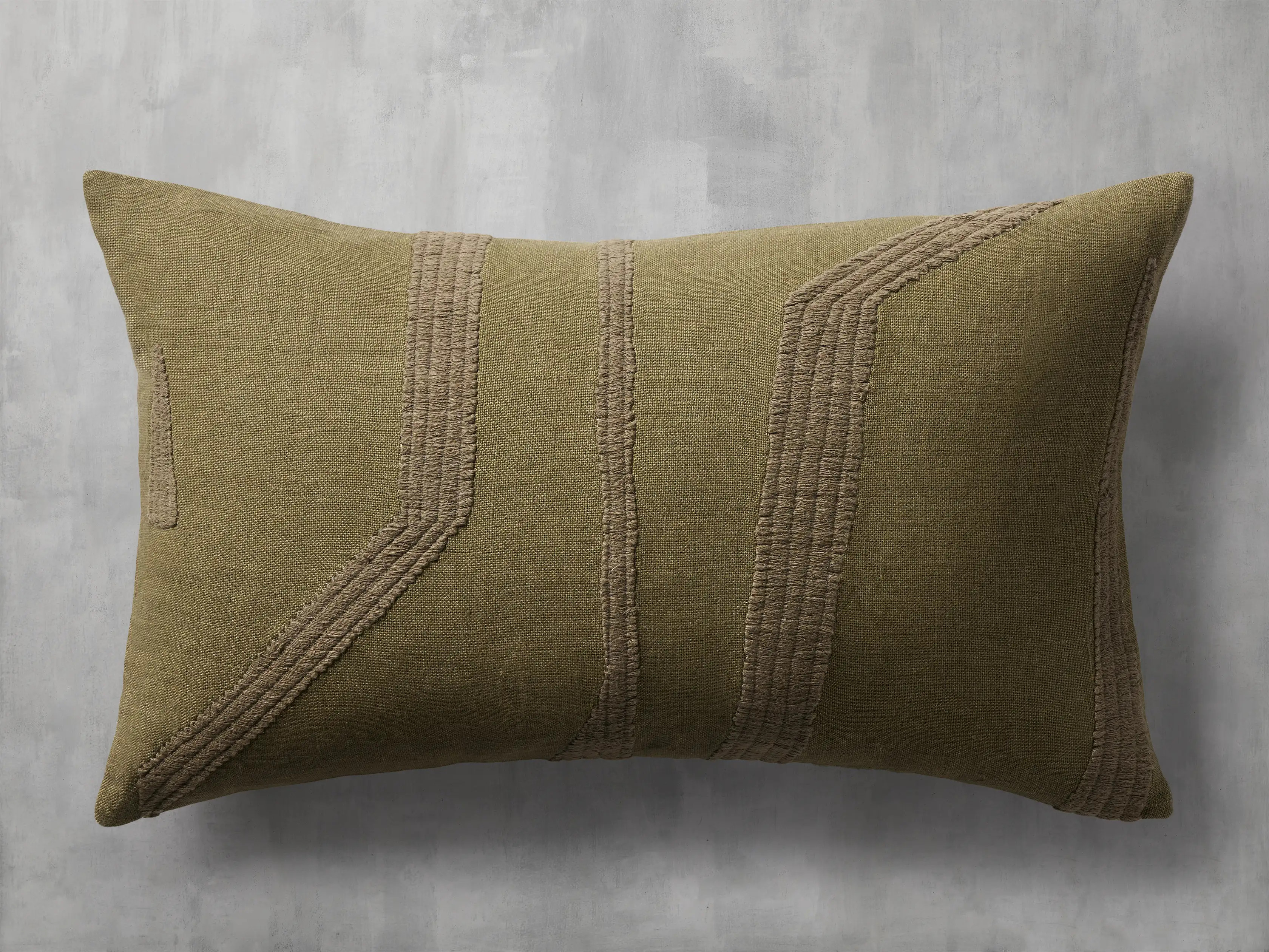 Kellan Lumbar Pillow Cover | Arhaus
