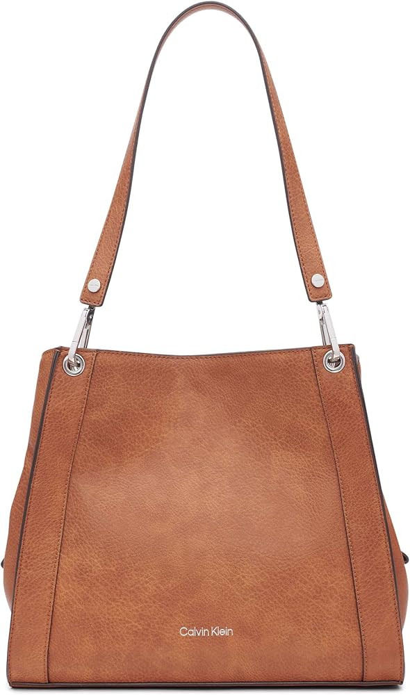 Calvin Klein Reyna Novelty Triple Compartment Shoulder Bag | Amazon (US)