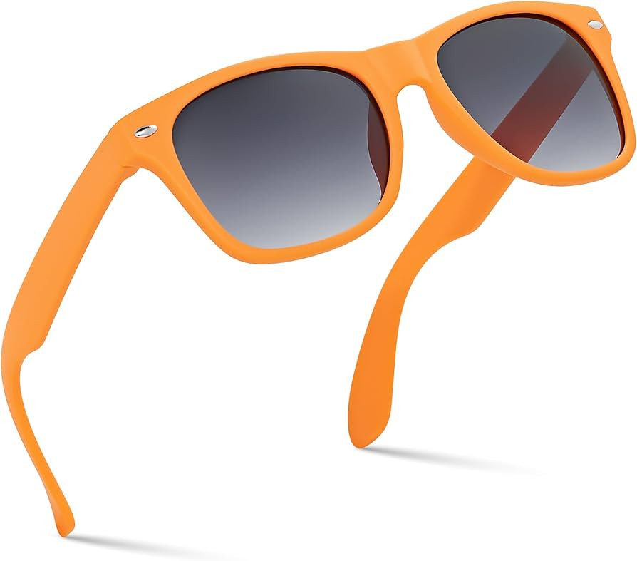 Retro Rewind Kids Sunglasses for Boys Girls Age 3-12 - Shatterproof Rubberized Frame UV400 Toddle... | Amazon (US)