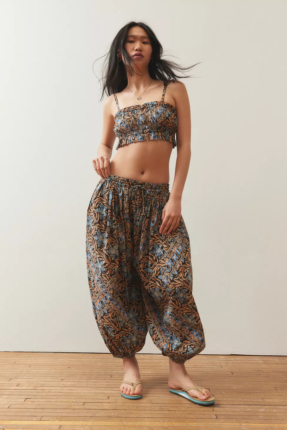Out From Under Jasmine Printed Balloon Pant | Urban Outfitters (US and RoW)