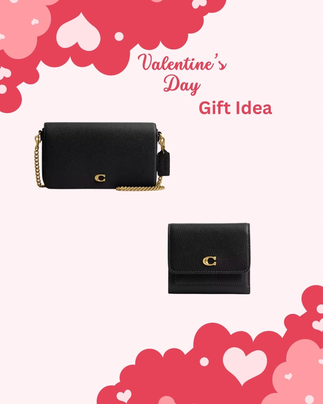 Coach Crossbody bag and matching wallet. Mila style 
Coach bag | Coach addicts | Coach  
Valentines Day gift | valentines Day 
Red and white 

#LTKMidsize