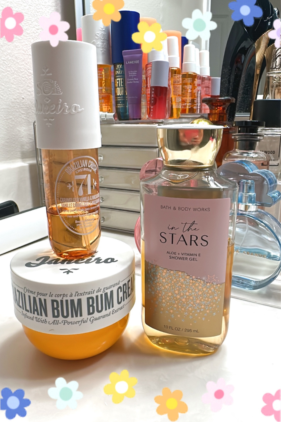 Bedtime fragrance trio! #sleepingperfume