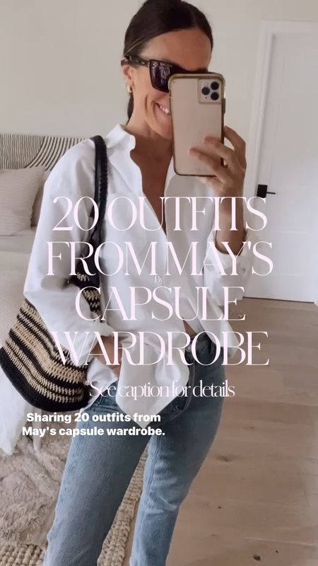 Over 20 styled outfits from May’s capsule wardrobe


#LTKstyletip