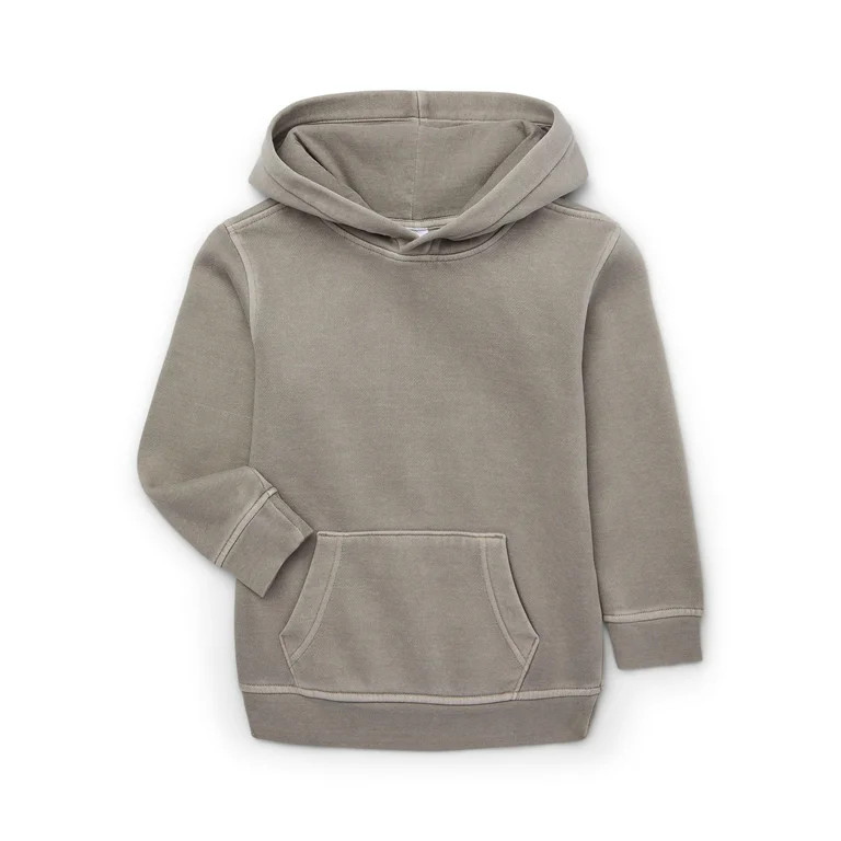 Wonder Nation Boys Fleece Hoodie, Sizes 4-18 & Husky - Walmart.com | Walmart (US)