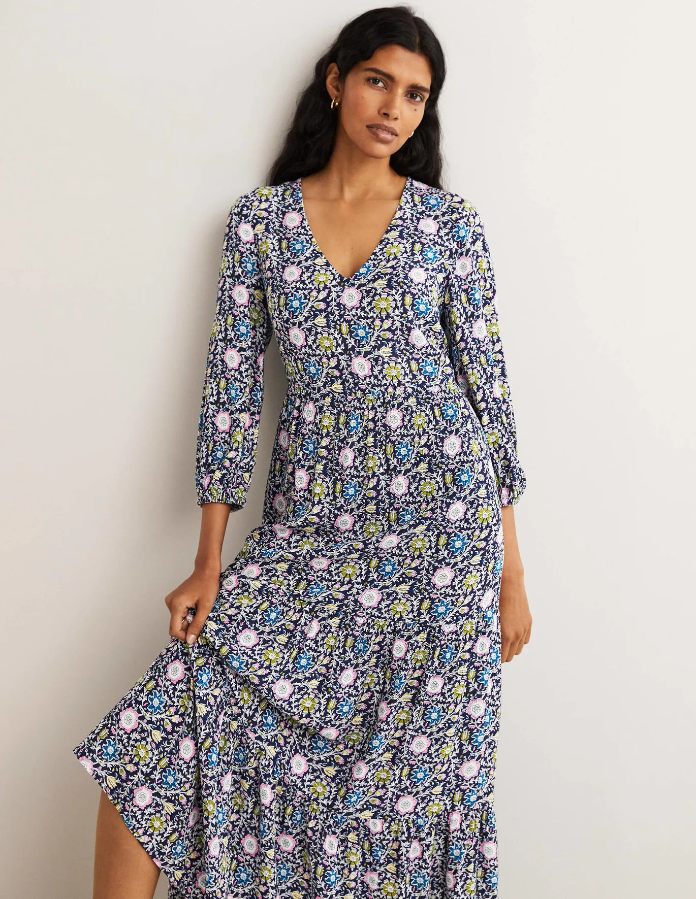 Blouson Sleeve Maxi Dress | Boden (US)