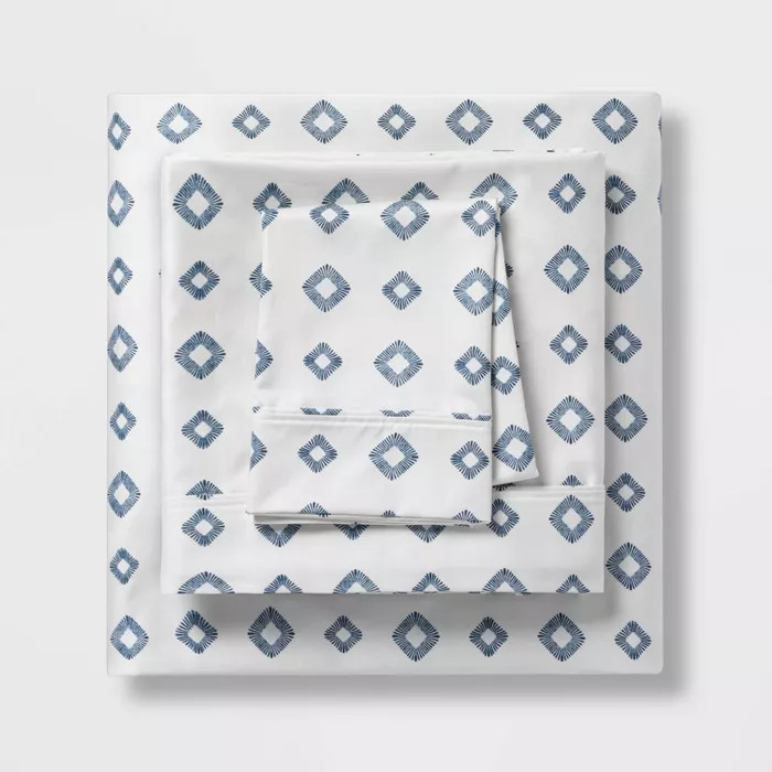 400 Thread Count Printed Performance Sheet Set - Threshold™ | Target