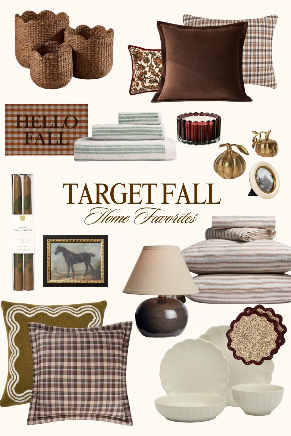Loving everything fall from Target right now — especially their Parachute Collection 🤎🍁 Cozy textures, neutral plaids, and timeless home pieces that make every space feel warm and welcoming 🕯️ 

#TargetHome #ParachuteAtTarget #TargetStyle #LTKHome #TargetFinds #CozyHomeVibes #FallDecor #NeutralHomeDecor #LTKFinds #FallFavorites
