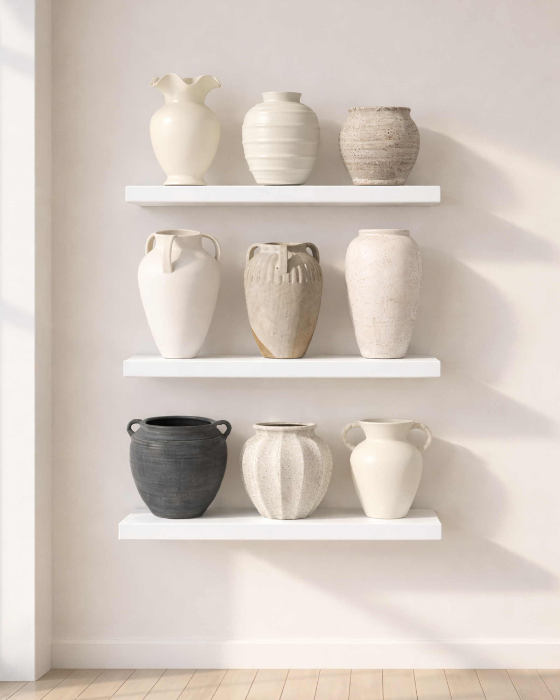 I love designer...but I also love a good deal! Walmart has really stepped up their furniture and decor game lately, and i'm sharing some of my favorite finishing details! These vases are chic and classic and add a finishing touch to any space. 
They are great for layering on console tables, coffee tables, and dining tables. They can also be used in kitchens for cooking utensils! 
The prices are great and the look is even better, do not sleep on Walmart people! 

#walmartdecor #finishingdetails #texturedvases #kitchendecor #coffeetabledecor 

 #LTKHome