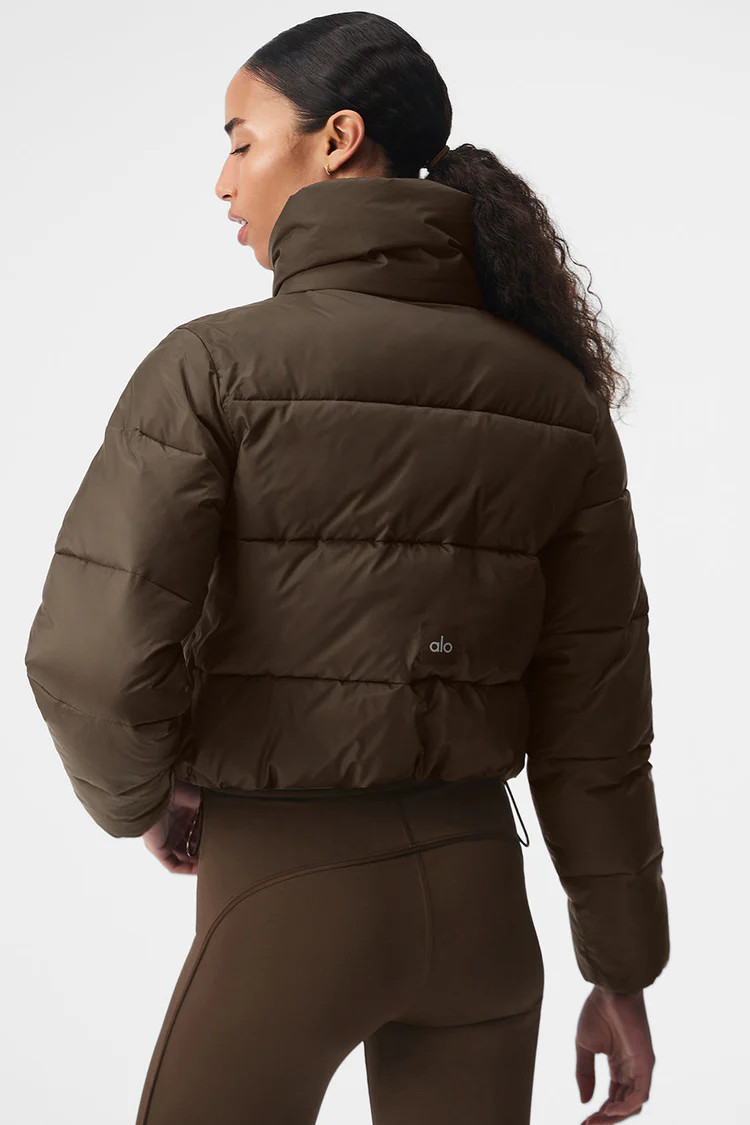 Gold Rush Puffer - Burgundy | Alo Yoga (US)