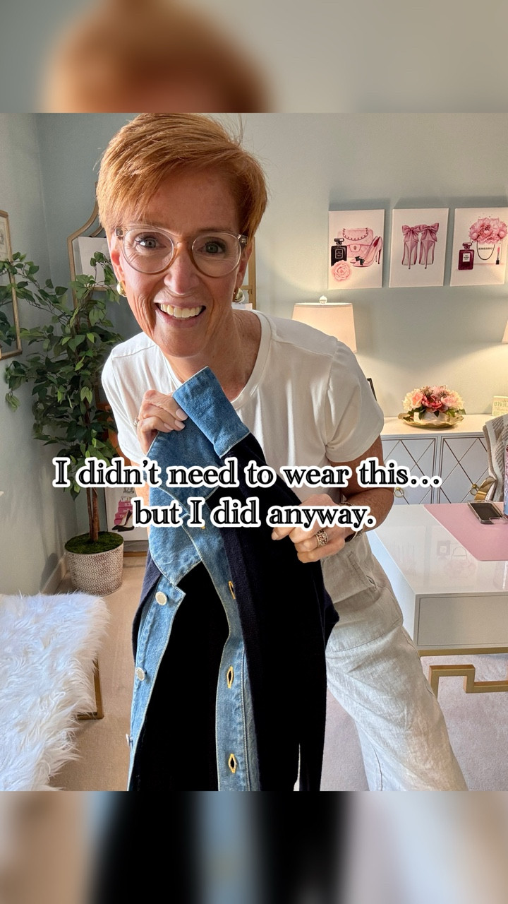 Some pieces just make their way into regular rotation… whether they need to or not.
This sweater jacket is one of mine.

Want the links? Like, Follow & Comment SHOP and I’ll send links right to your DM.

It’s structured enough to feel polished, but still comfortable enough for everyday wear—which is exactly why I keep reaching for it. Paired with an easy tee, relaxed linen pants, and clean sneakers, it’s the kind of outfit that works without overthinking it.

This is what I wear when I want to feel put together, but still feel like myself.

Save this for your next “I don’t want to think about it” outfit, and send it to a friend who lives in pieces like this.

If getting dressed shouldn’t feel complicated, you’ll love what’s coming. Follow along for classic outfits, tall-friendly finds, and everyday style that actually works.

#ClassicEverydayStyle�#SpringOutfits�#WomenOver40Style�#comfortablestyle

#LTKTall #LTKootd #LTKOver40