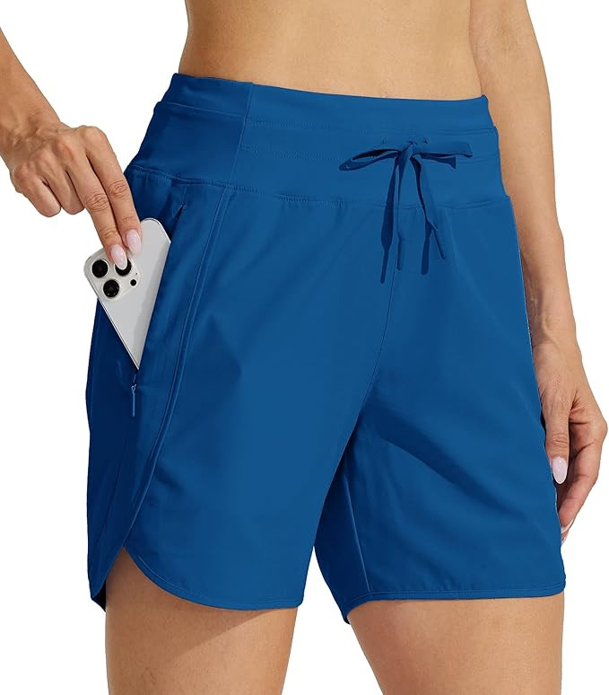 Willit Women's 5" Athletic Running Shorts Quick Dry Workout Hiking Shorts High Waisted Active Sho... | Amazon (US)