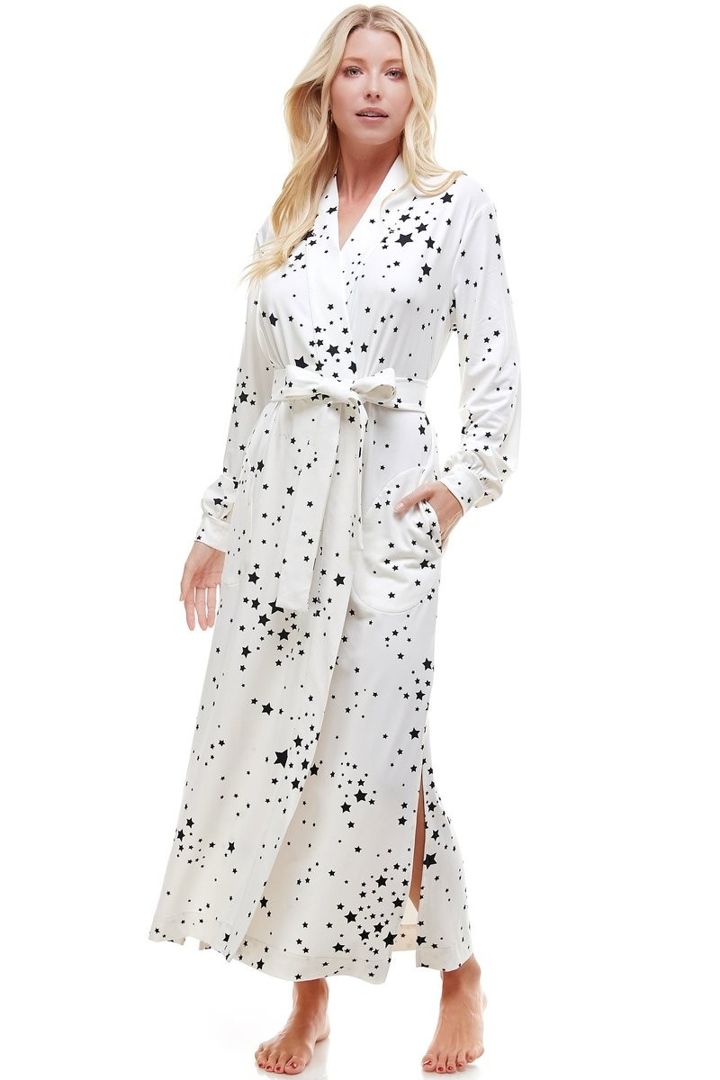 BANDED LONG | WHITE STARS | MASONgrey