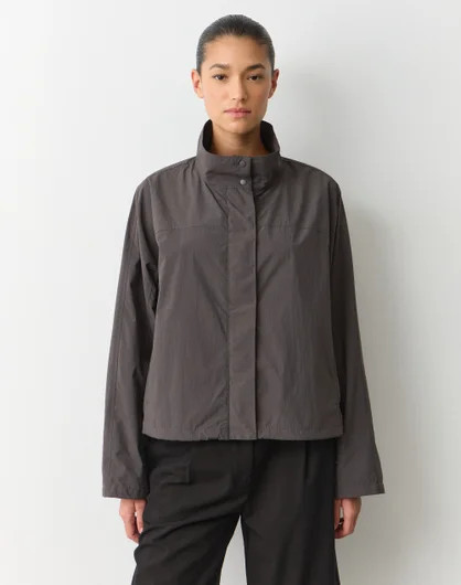 Funnel Neck Windbreaker Jacket | Glassons (Australia)