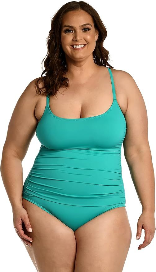 Island Goddess Rouched Body Lingerie Mio One Piece Swimsuit | Amazon (US)