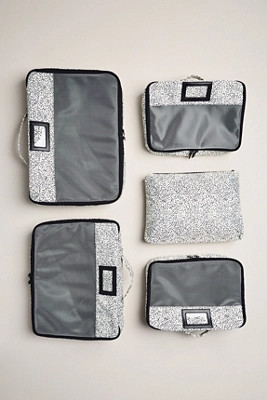 Printed Packing Cubes, Set of 4 | Anthropologie (US)