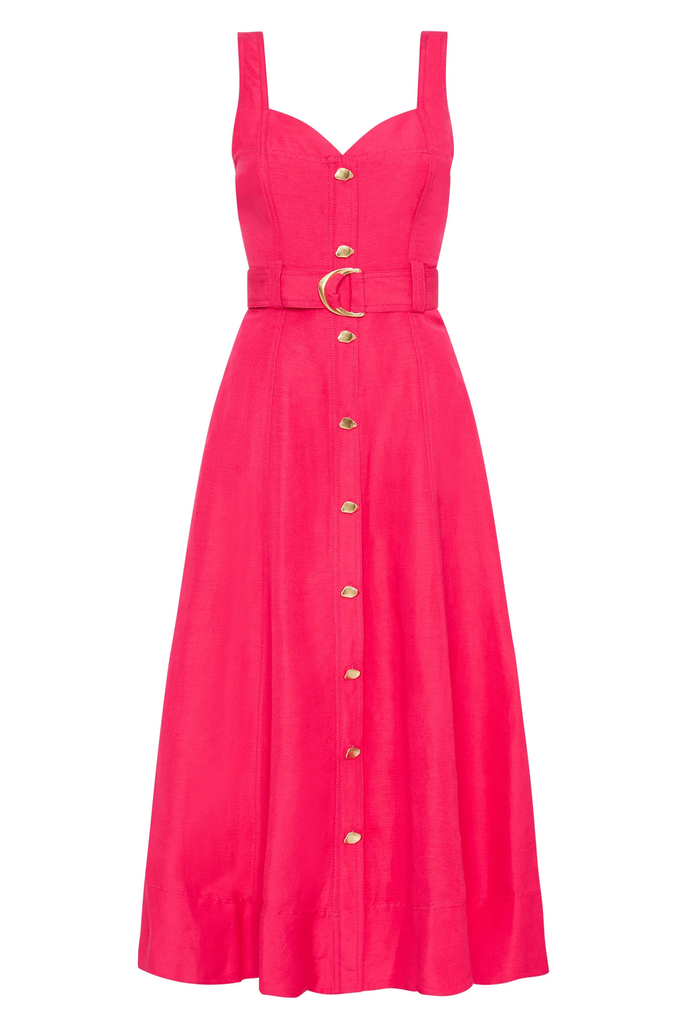 Clay Belted Midi Dress | aje. (Australia and New Zealand)