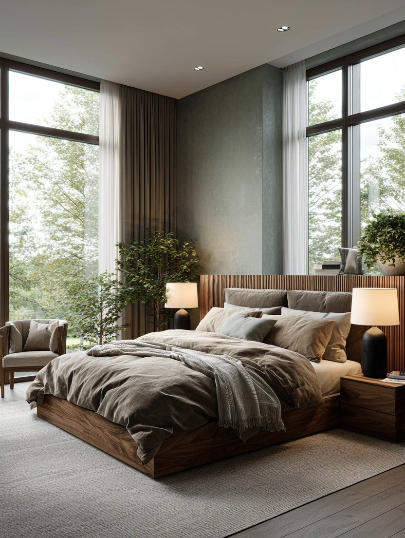 **The bedroom refresh we highly recommend.**

Before changing the bed, painting the walls or starting a major makeover, try two details that can completely change the atmosphere of your bedroom.

Start with **two oversized sculptural table lamps**, one on each bedside. Black bases with ivory shades are almost impossible to get wrong—they add scale, symmetry and that boutique-hotel elegance we love. And at night, they create a warm layer of light without relying on harsh overhead lighting.

Then bring in **an indoor tree-like plant**. Large-scale greenery has long been used in designer homes, celebrity interiors and homes in tropical climates, and now we’re seeing it become an important part of modern interiors everywhere. It brings height, movement, nature and life into the room without adding visual clutter.

Pair both with natural wood for that extra grounding energy.

**Oversized lamps + indoor trees. Two simple additions, one beautiful bedroom refresh.**

Explore our edit to recreate the look.

#BedroomRefresh #SculpturalLighting #IndoorTrees #ElegantAndDriven
 

 #LTKHome