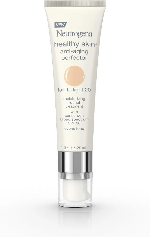 Neutrogena Retinol Treatment and Tinted Facial Moisturizer, Healthy Skin Anti-Aging Perfector wit... | Amazon (US)