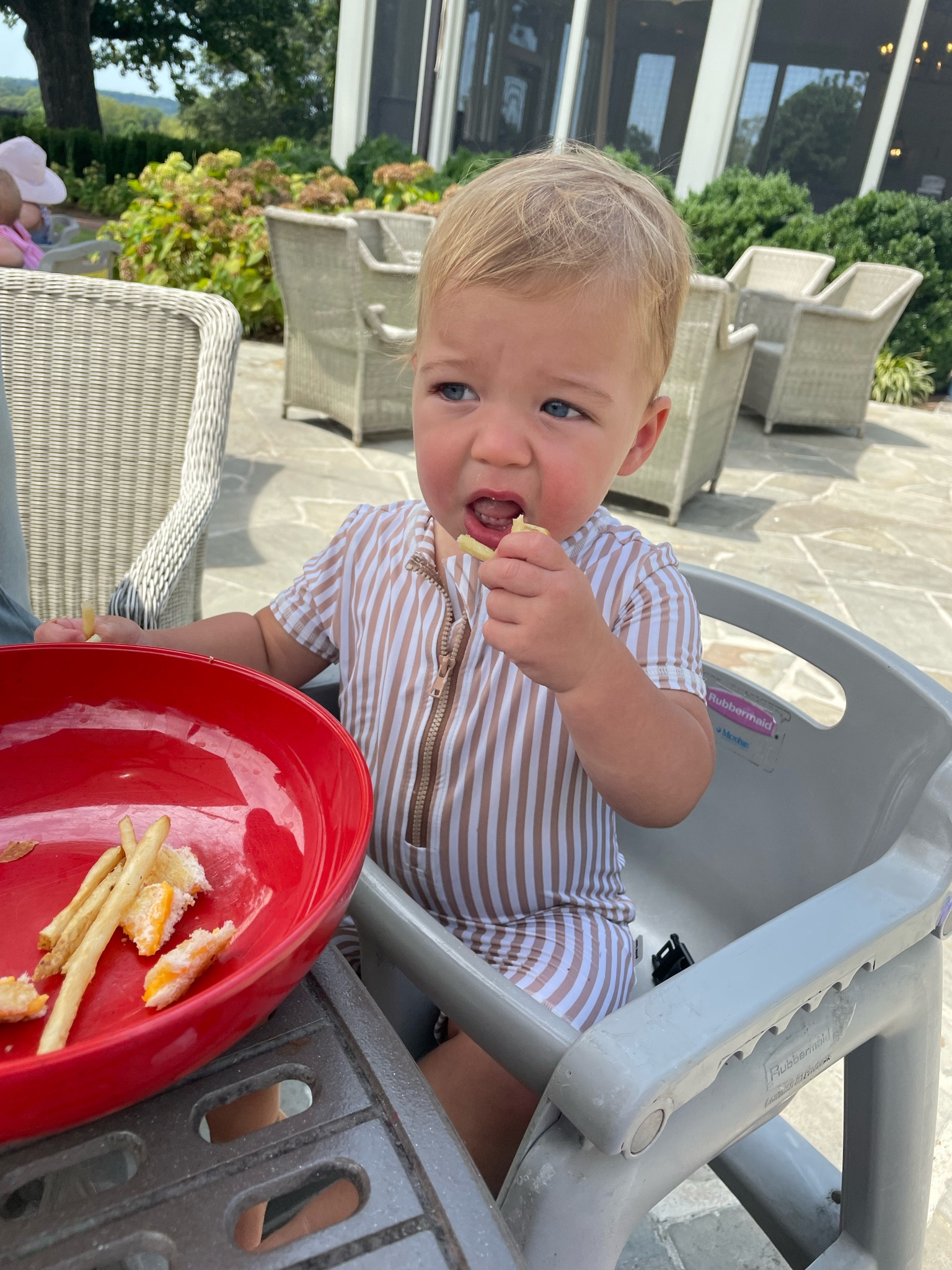 My favorite toddler swimsuit !! Received as a first birthday gift and it’s the cutest and so comfortable. It’s on sale so buying the next size up for next summer

Toddler swimsuit , baby boy swimsuit , striped short sleeve rash guard swimsuit , toddler boy style 

#LTKBaby #LTKKids #LTKSwim