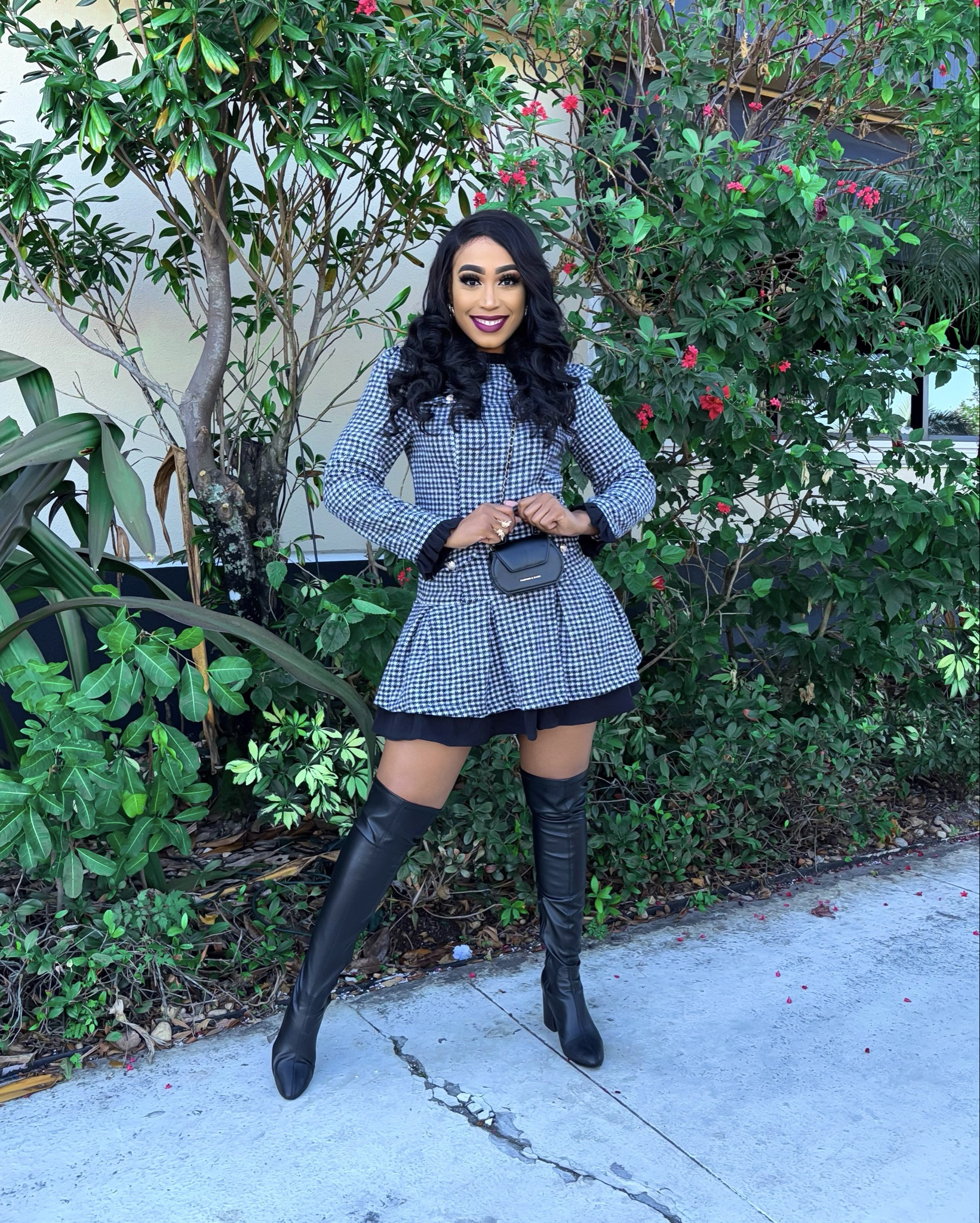 The look is giving Hilary Banks, Dionne, and Moesha ✨💅🏽✨ Preppy chic for the win 🖤

#LTKMidsize #LTKStyleTip #LTKShoeCrush