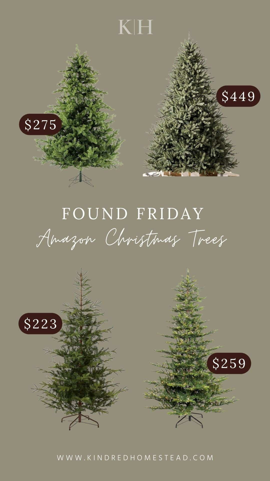 Amazon Christmas trees in affordable price ranges for Christmas and holiday home decor and seasonal decorating for timeless yet collected homes! 

#LTKSeasonal #LTKHoliday #LTKHome