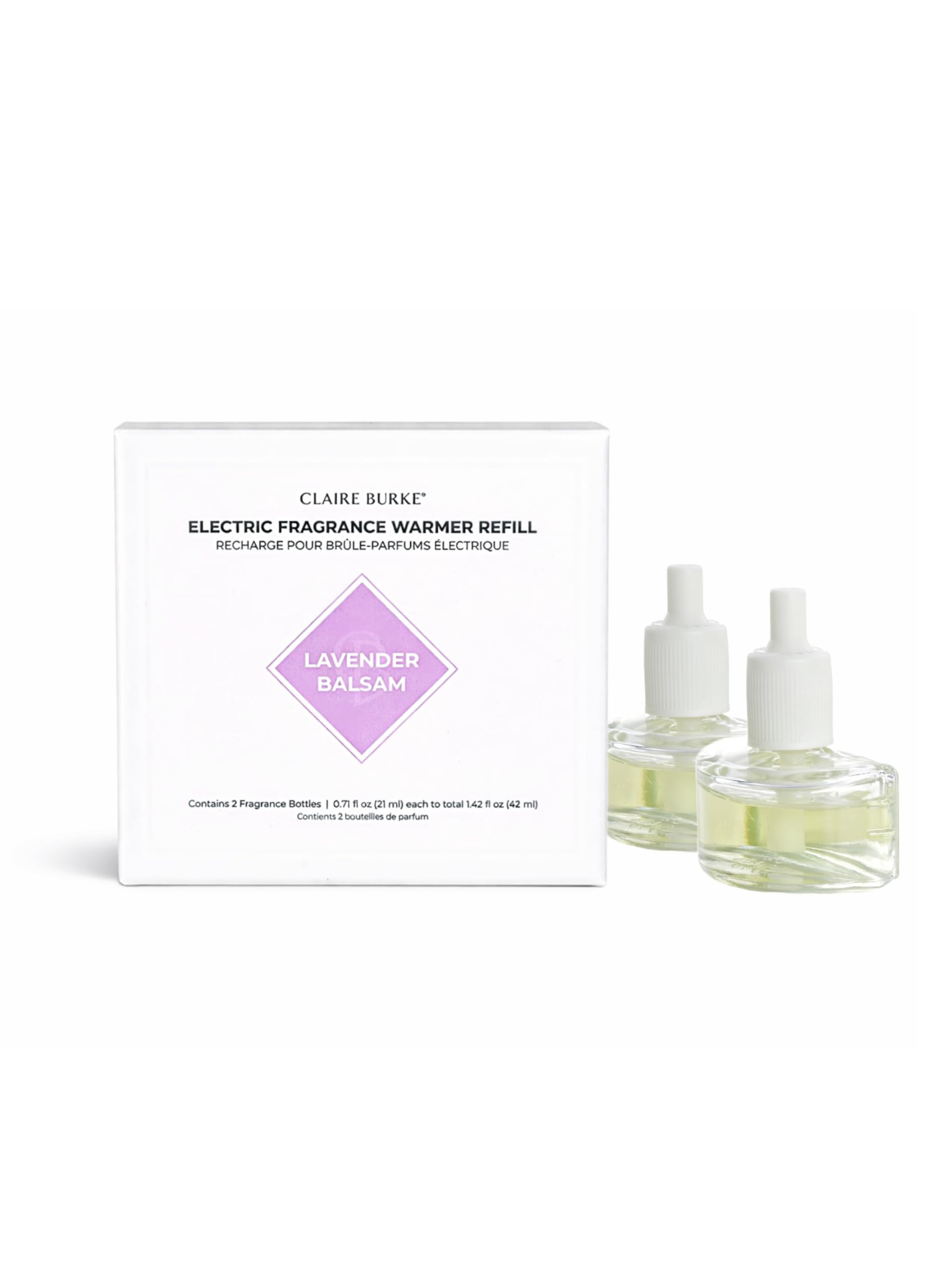Claire Burke Wall Plug In Air Freshener Refill - Lavander Balsam Scent - 2 Refills (1 Pack) – E... | Amazon (US)