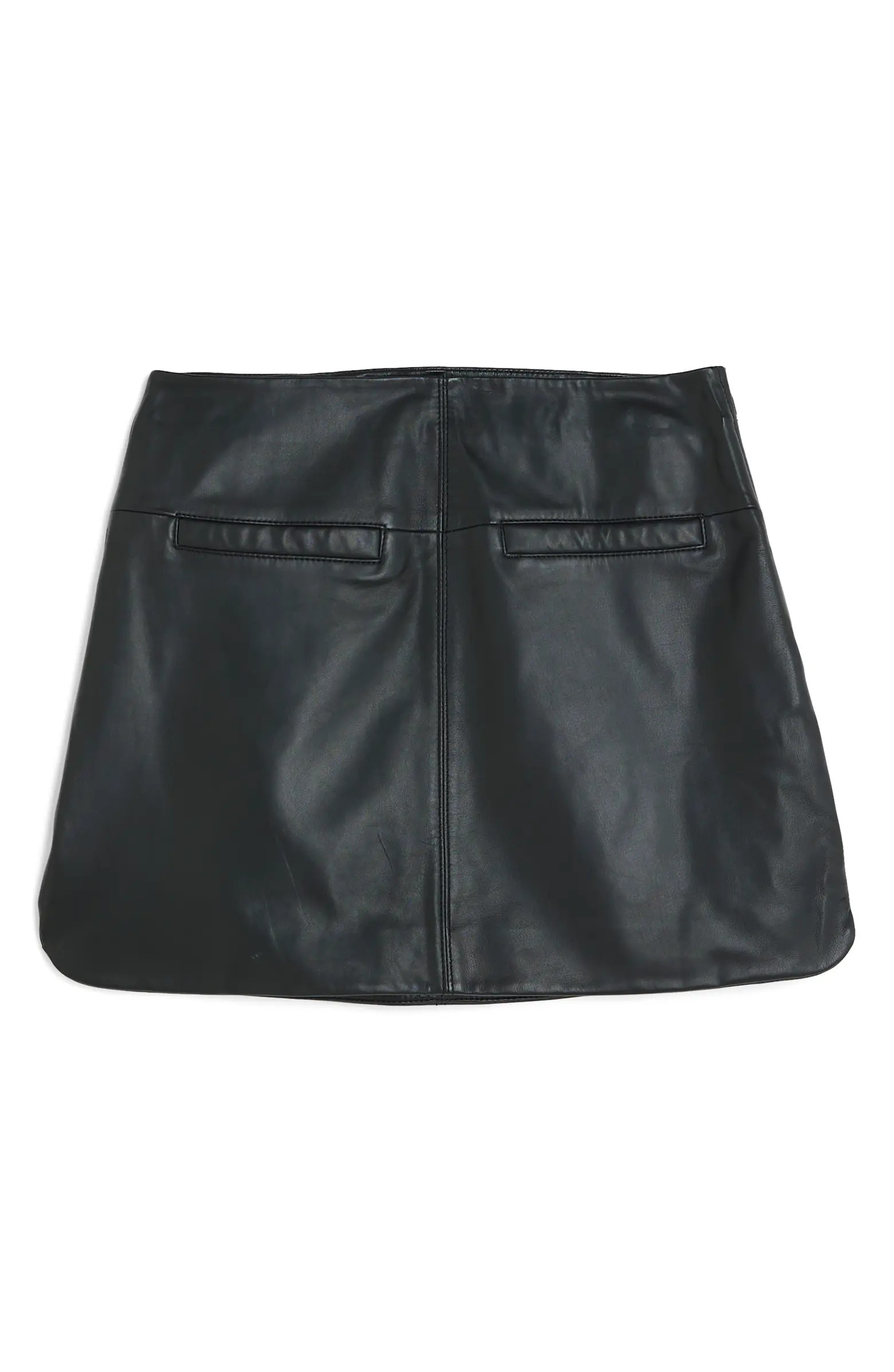 River Island Leather Miniskirt | Nordstrom | Nordstrom