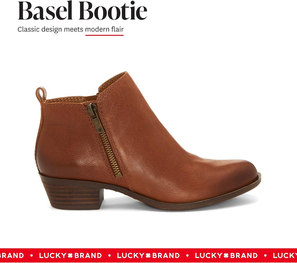 Lucky Brand Women's Basel Ankle Bootie | Amazon (US)