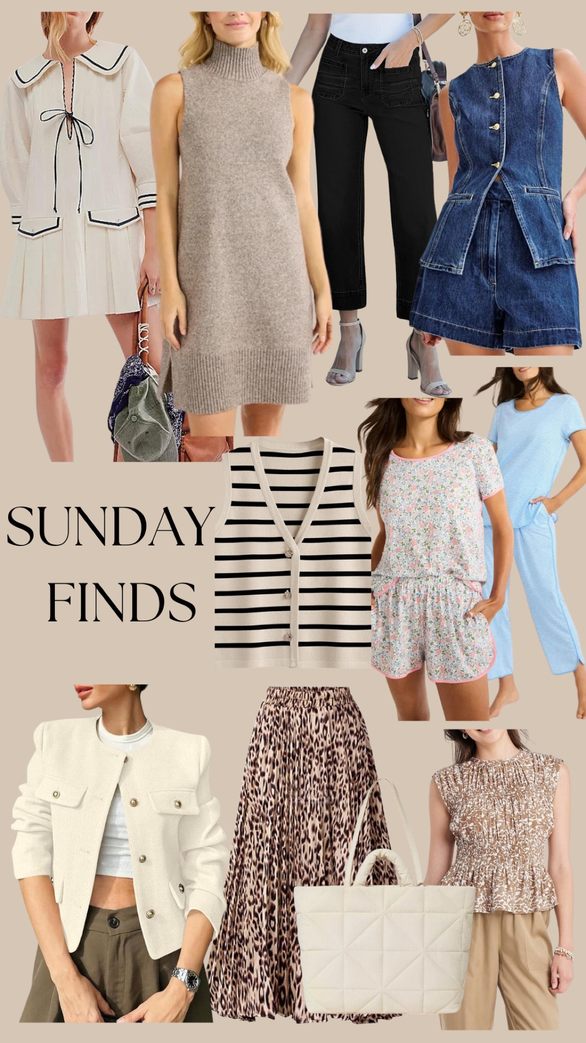 SUNDAY FINDS!! New Amazon finds, the best fitting black denim I have ever found, Walmart pajamas at a must have and new Target this week! 

#LTKItBag #LTKWorkwear #LTKStyleTip