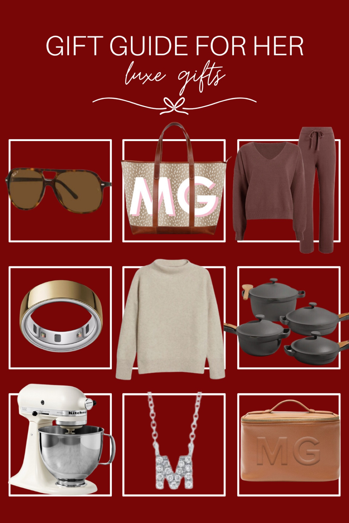 Gift guide for her: luxe gifts


luxe gift ideas for her. splurge worthy gifts. gifts for her. gift ideas for her. Christmas gifts  

#LTKHoliday #LTKSeasonal #LTKGiftGuide