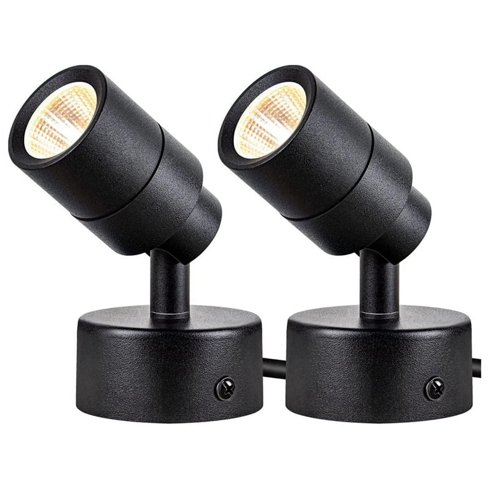 LED Spot Lights Indoor, 3W Up Lights Indoor Floor Spotlight,3000K Uplights Indoor Lighting US Plu... | Walmart (US)
