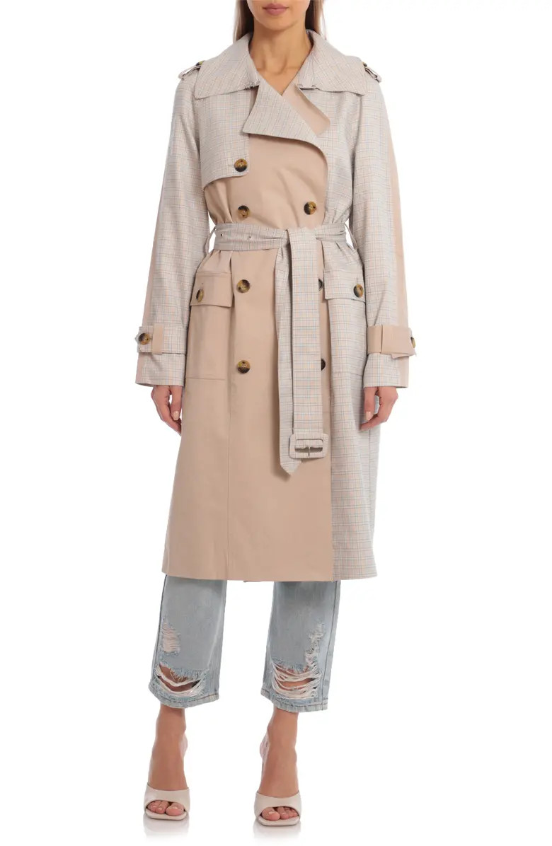 Avec Les Filles Combo Trench Coat | Nordstrom | Nordstrom