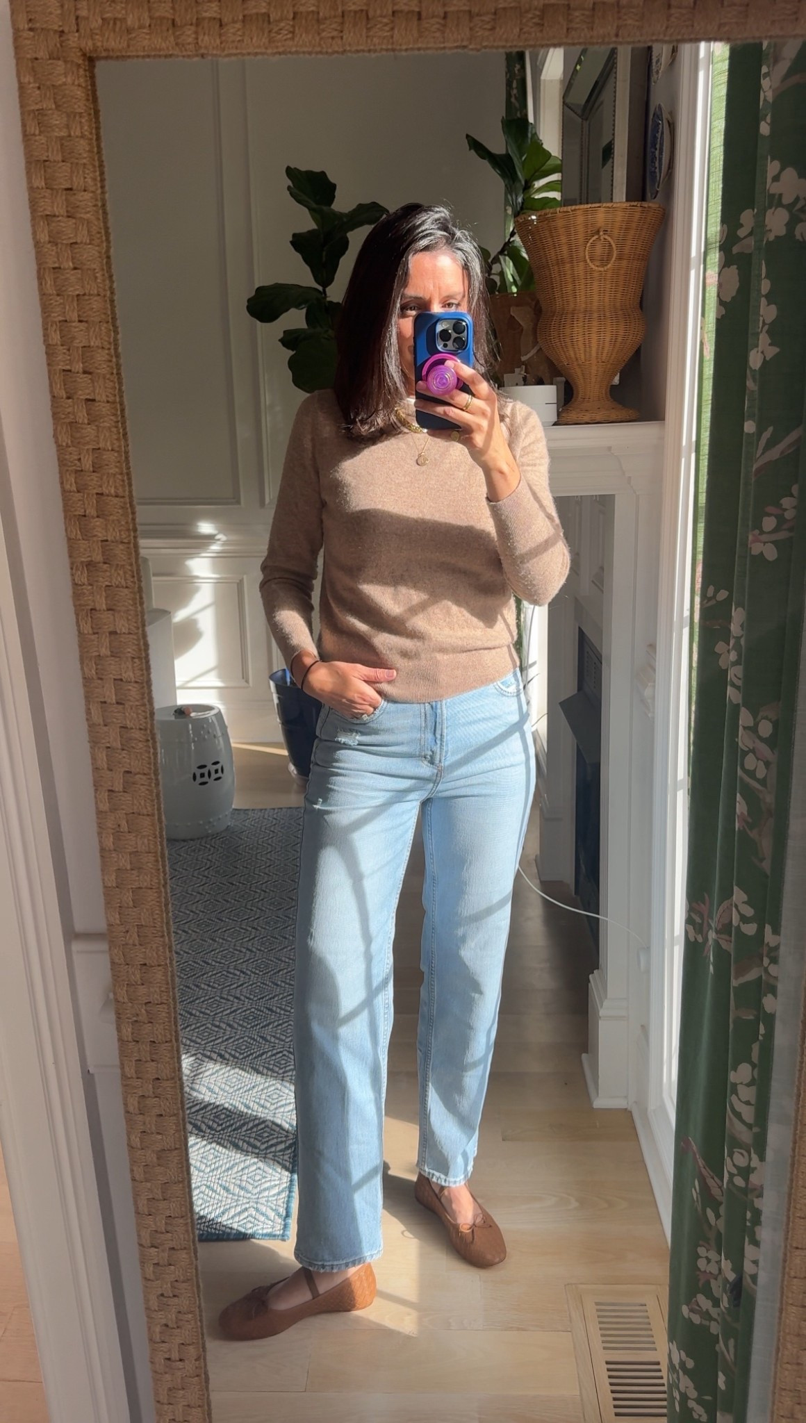 The best straight leg denim under $50!!

#LTKmomlife #LTKSaleAlert