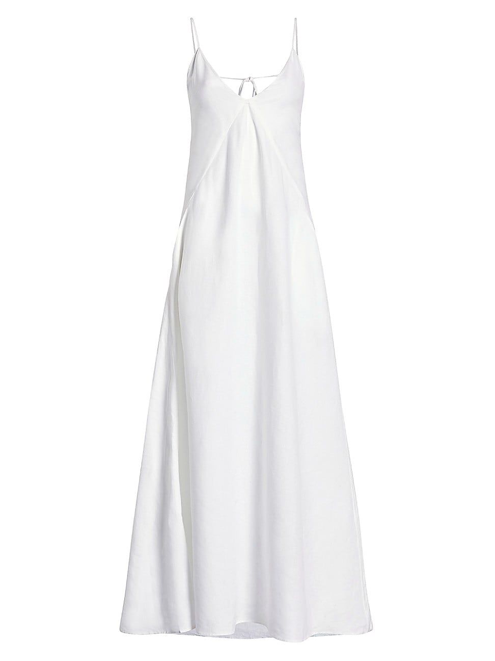 Women's Seamed Slip Dress - White - Size 14 - White - Size 14 | Saks Fifth Avenue