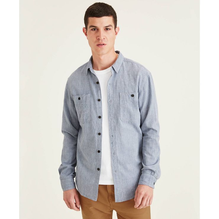 Dockers Men's Regular Fit Button-Down Shirt | Target