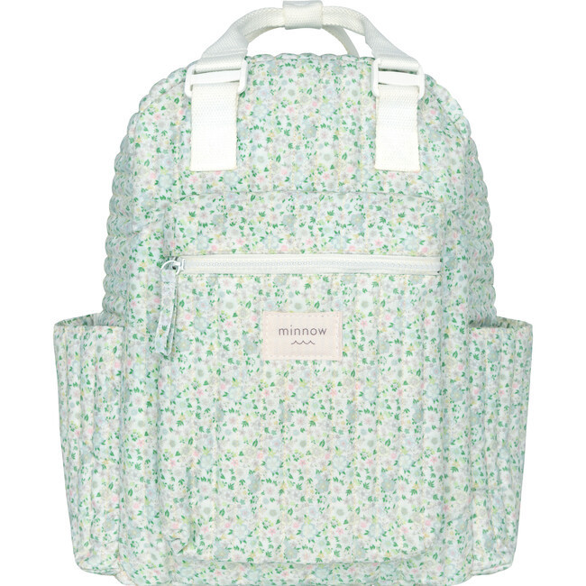 Sea Marsh Floral Coated Everyday Backpack | Maisonette