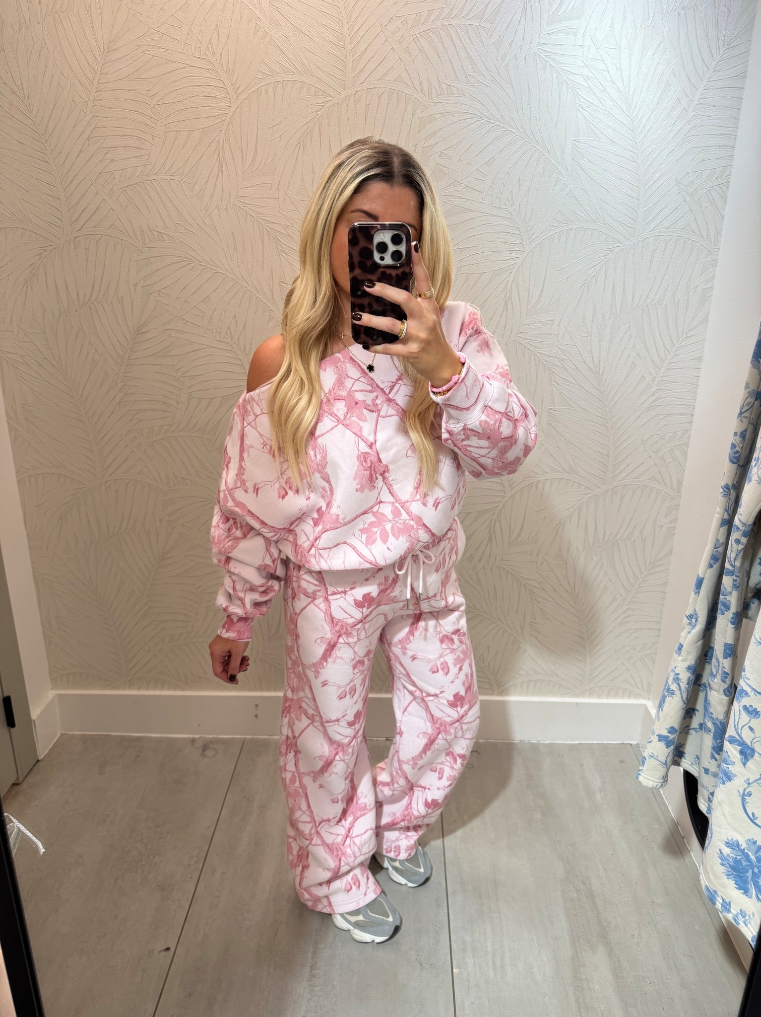 Pink camo matching set on sale size m
New balance sneakers tts
Abercrombie outfit 

#LTKootd #LTKGiftGuide #LTKSaleAlert