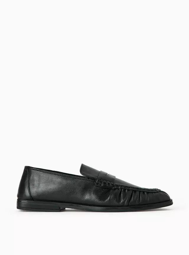 Black Leather Loafers 4 | Tu Clothing