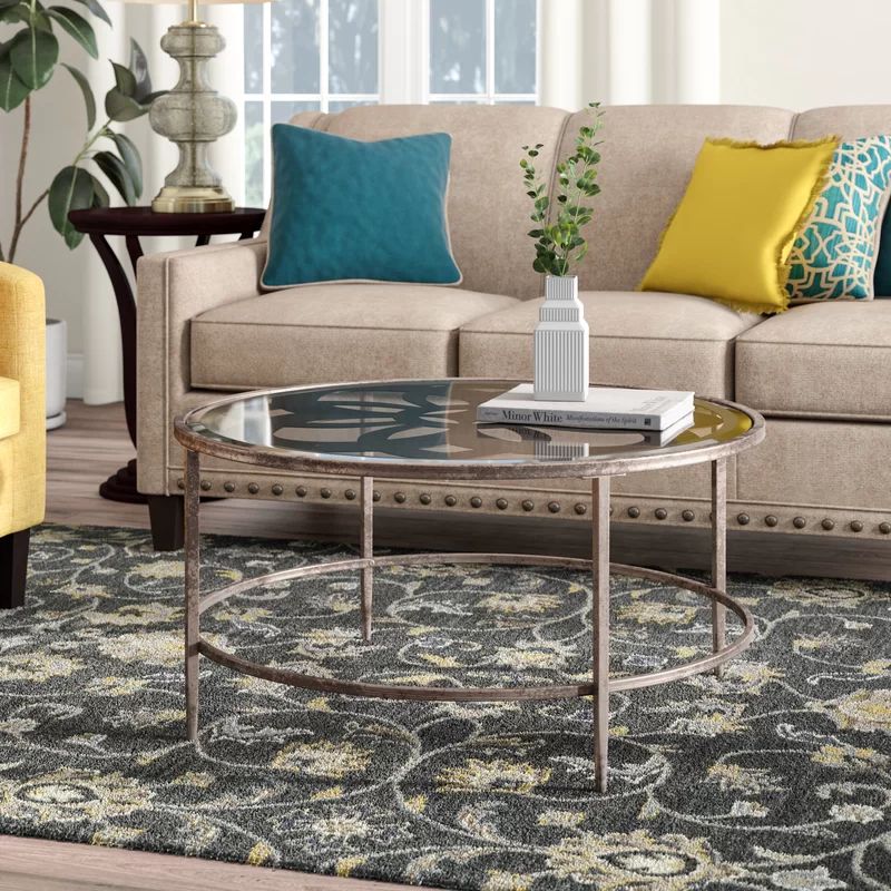 Mercer41 Cailyn Glass Top Coffee Table & Reviews | Wayfair | Wayfair North America