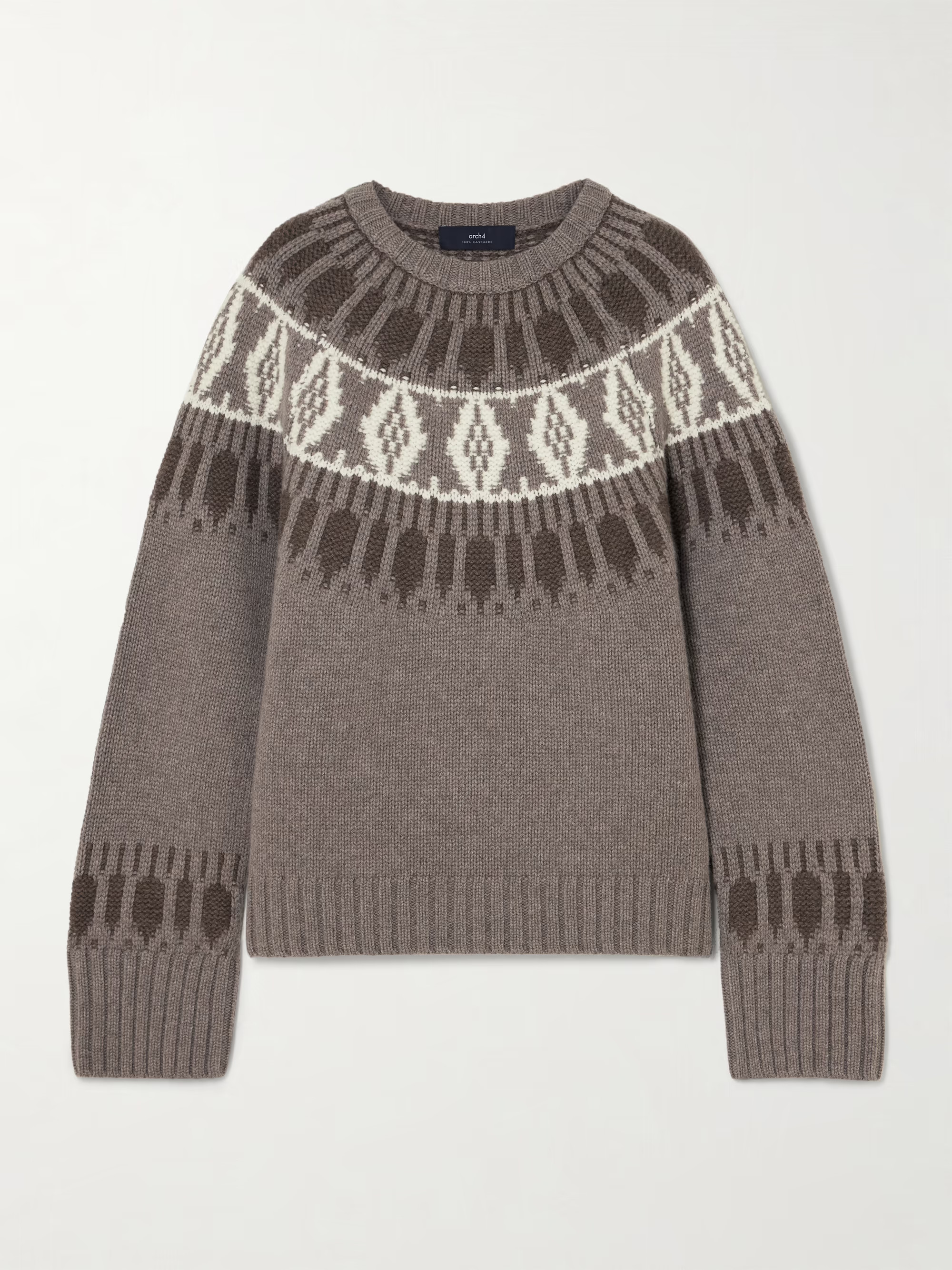 Jackson Fair Isle cashmere sweater | NET-A-PORTER (UK & EU)