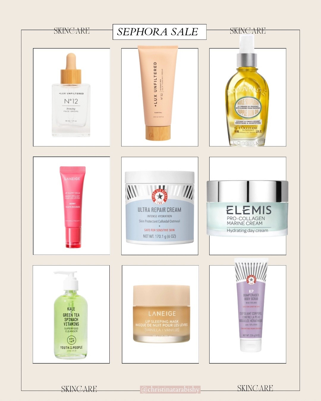 Sephora Sale Skincare Faves 

#LTKSaleAlert #LTKBeauty