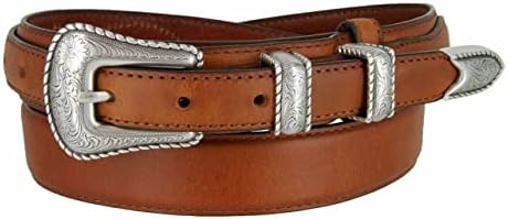 Belts.com Western Buckle Belt Oil Tanned Genuine Leather Ranger Belt 1-3/8"(35mm) Taper to 3/4"(1... | Amazon (US)